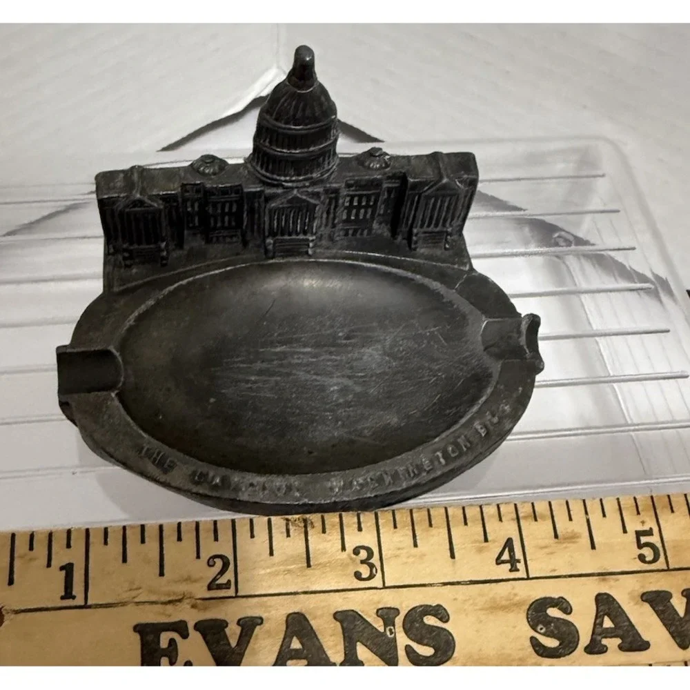 Washington DC Souvenir Ashtray – Vintage‎ Capitol Building